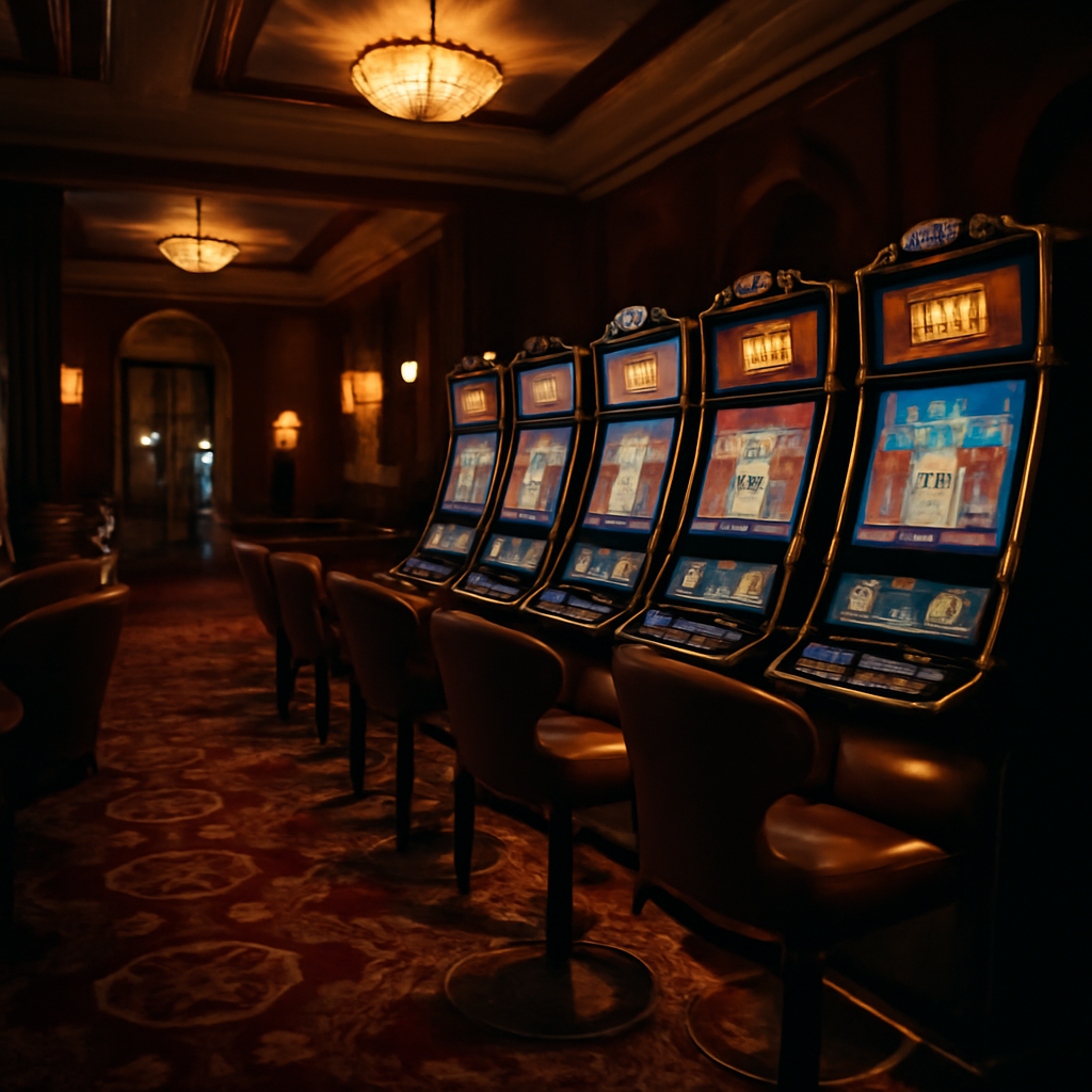 Ambiente interior casino Apostala App Paraguay